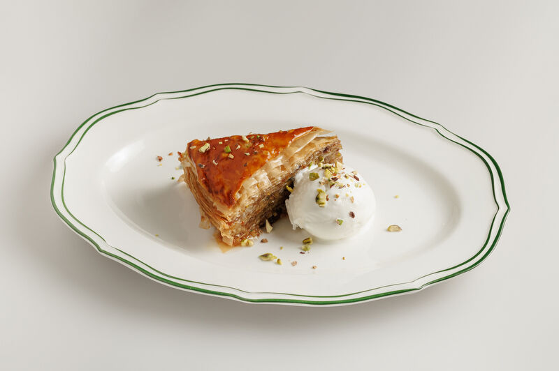 Pistachio baklava