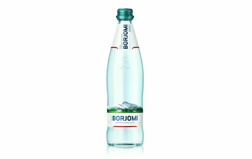 Borjomi carbonated mineral water 500 ml