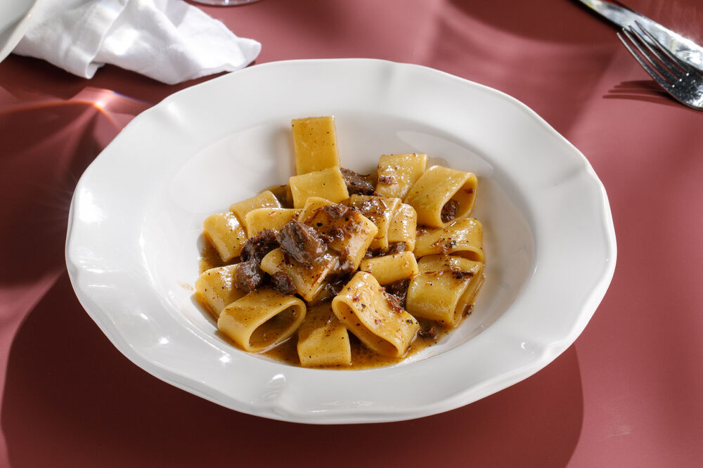 Cacho e pepe with a languid cheek