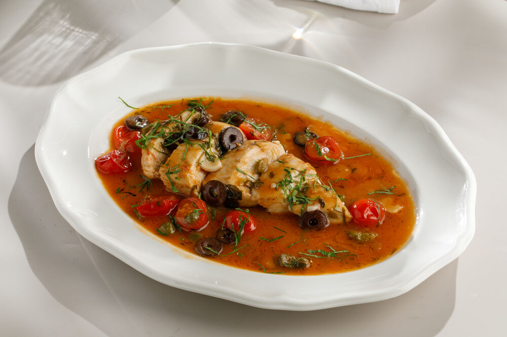 Куриная грудка по-сицилийски