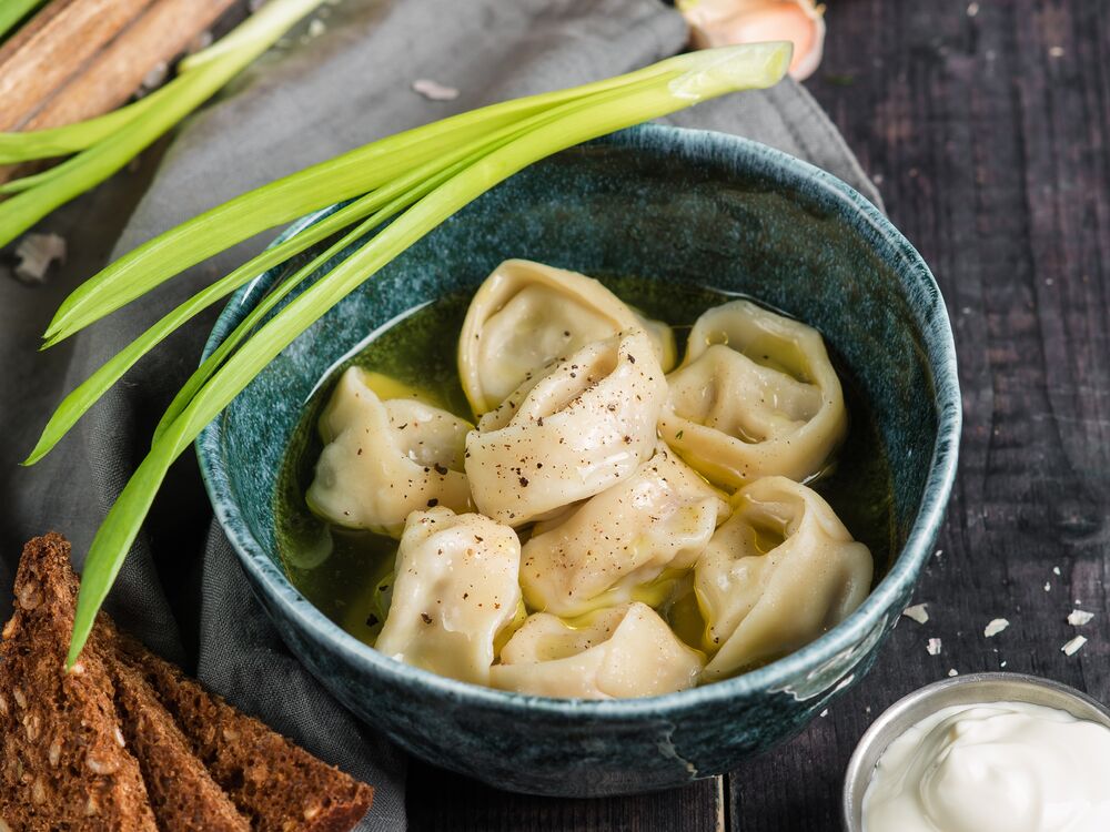 Siberian pelmeni