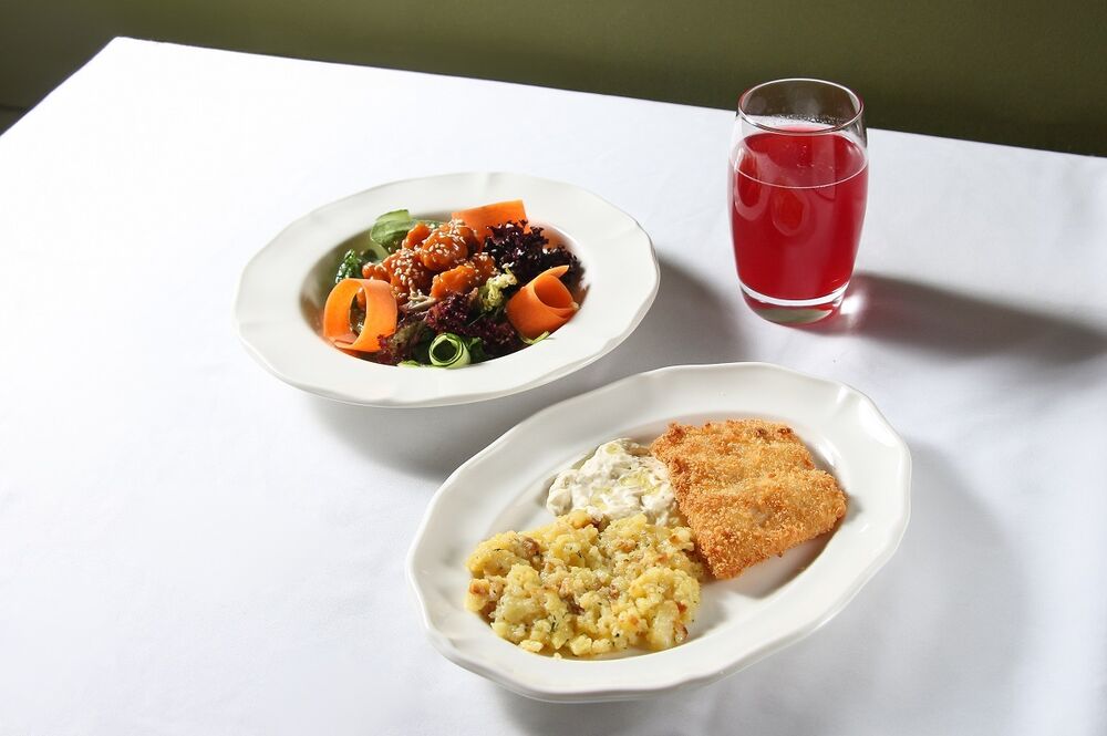 Обед из двух блюд