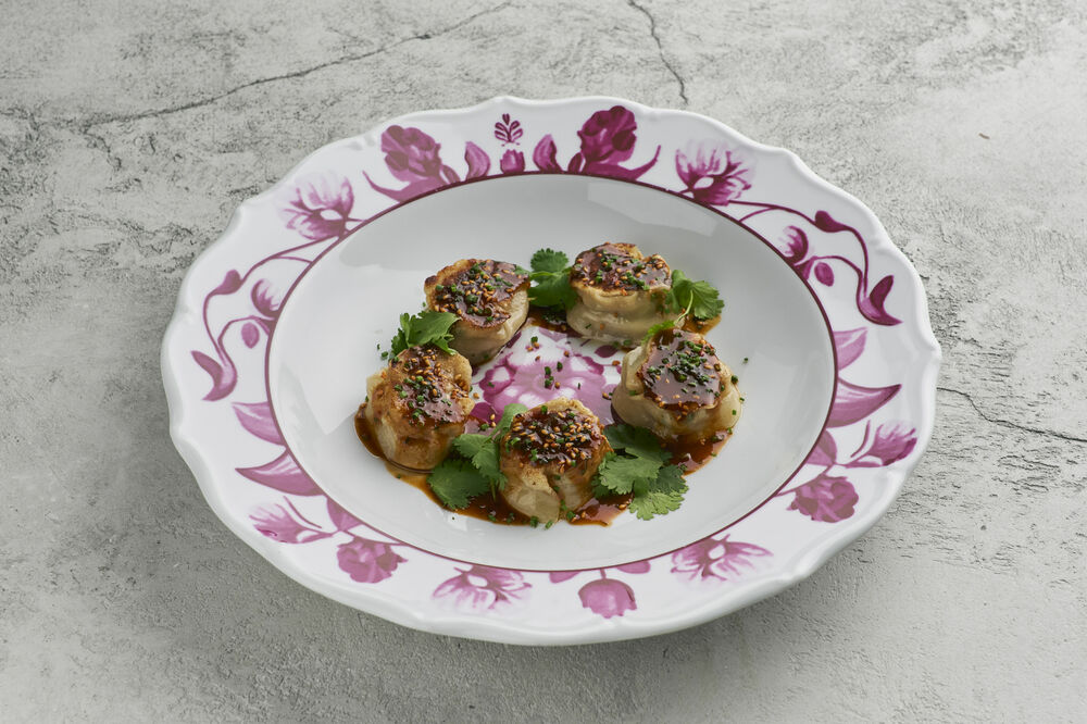 Dim sum with pork and shrimp