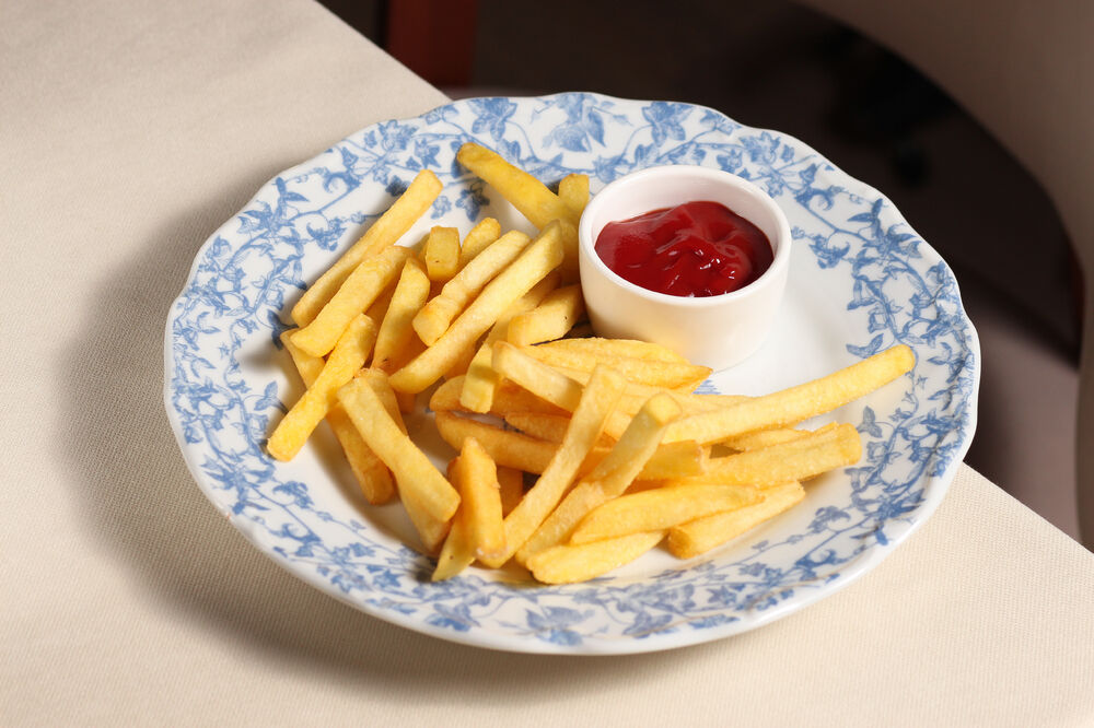 French fries for children
