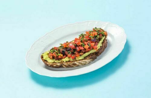  Bruschetta with tomatoes