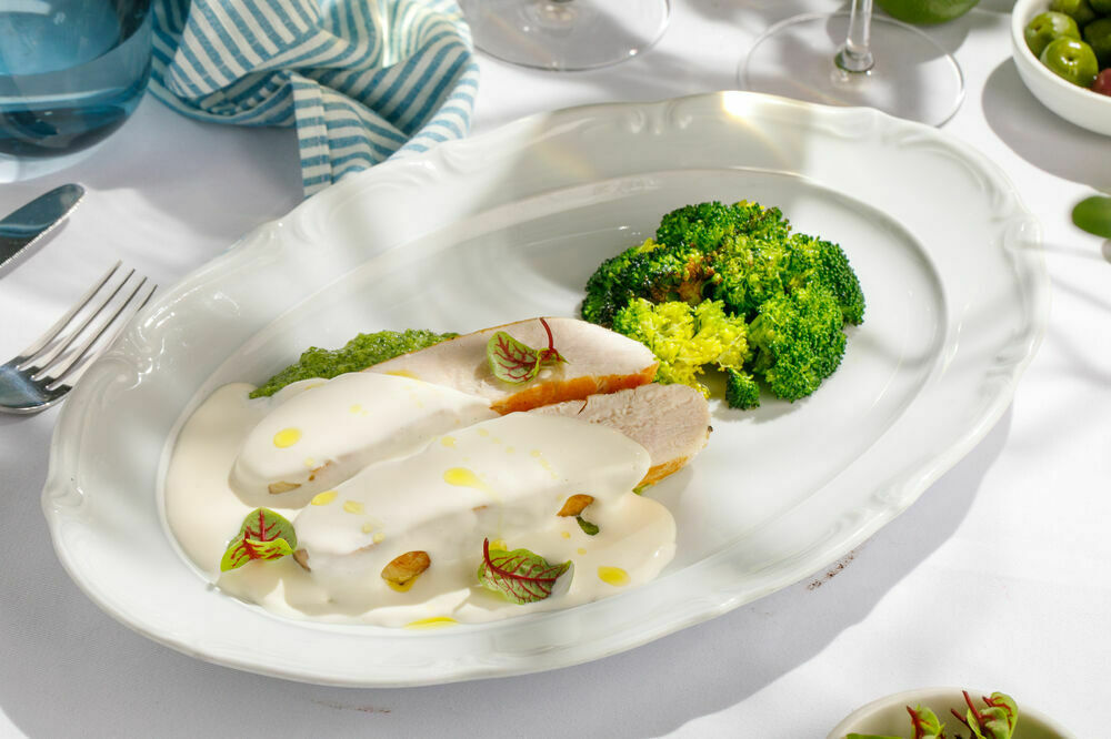 Chicken breast with broccoli