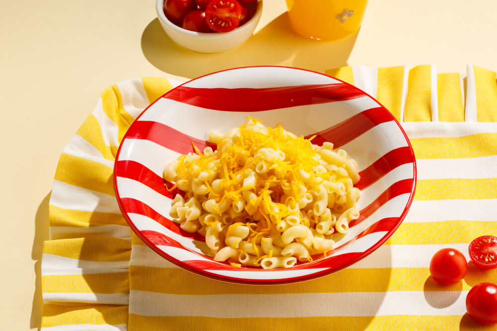 Макароны с сыром