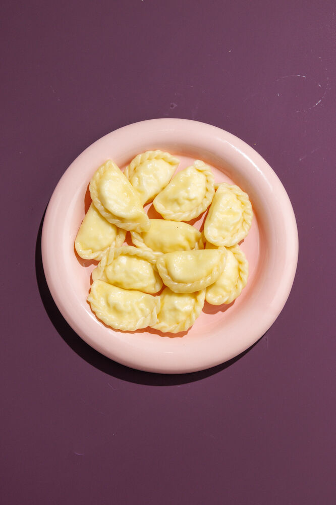 Vareniki with cottage cheese for children