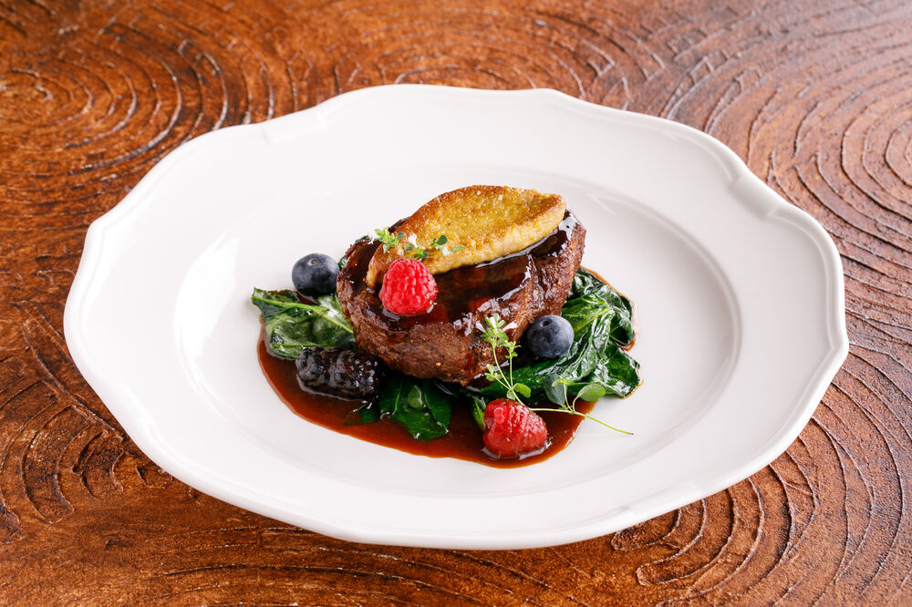 Rossini filett with foie gras 