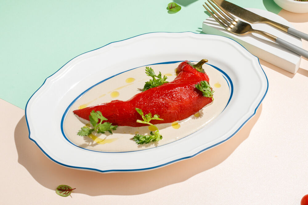 Tuna tartare in ramiro pepper