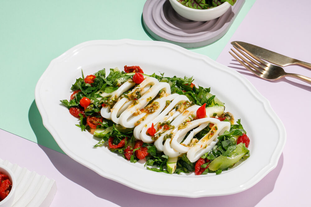 Squid salad