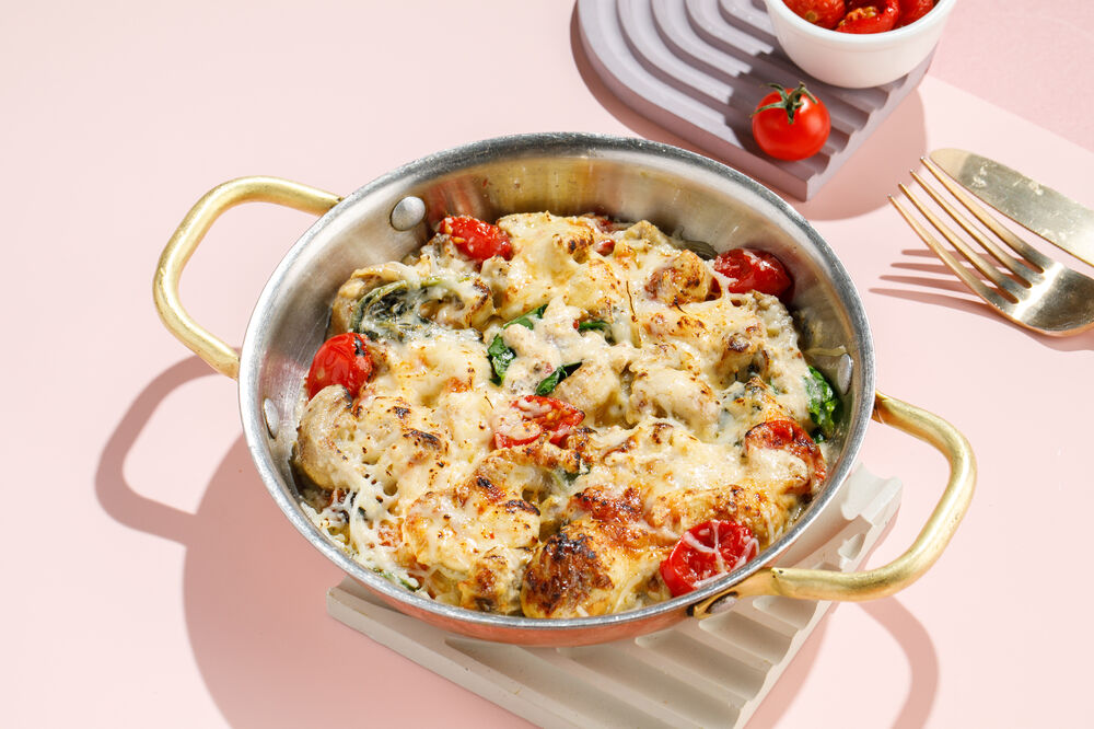 Запеченные шампиньоны по-чкмерски