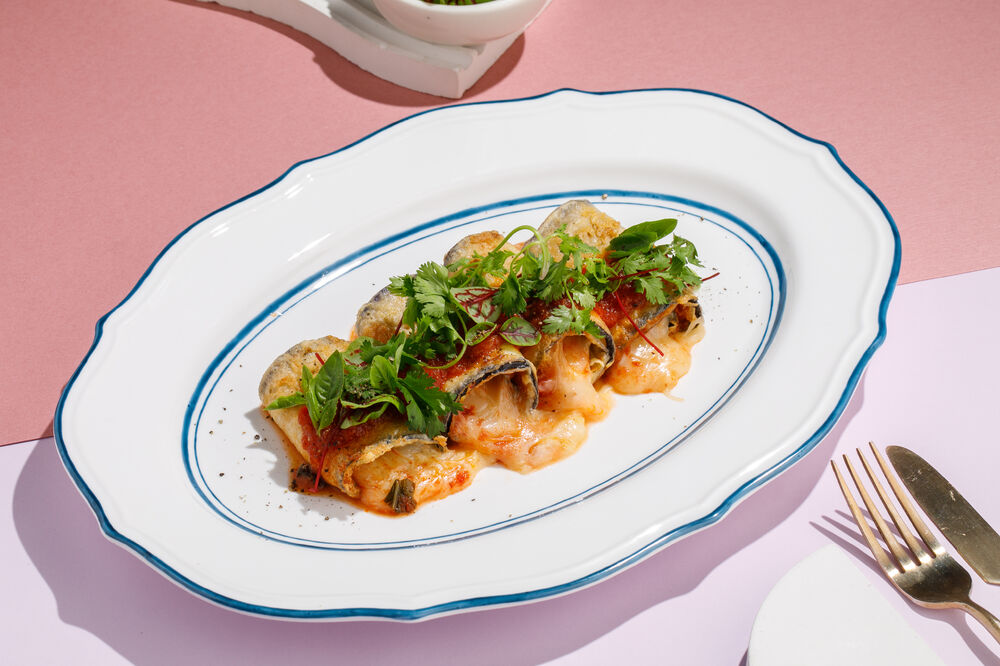 Баклажаны с моцареллой