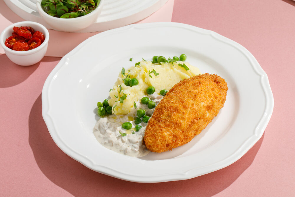 Куриная котлета в панировке