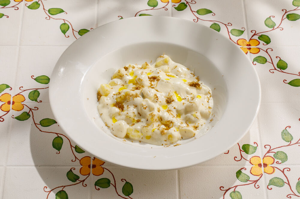 Ньокки 4 сыра с черным трюфелем