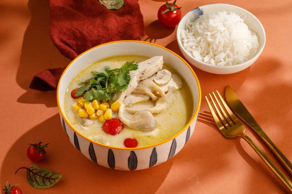 Том кха с курицей