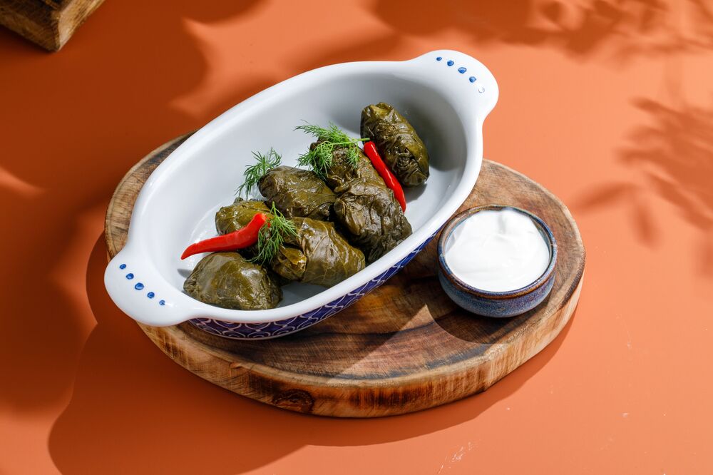 Dolma with beef and pork