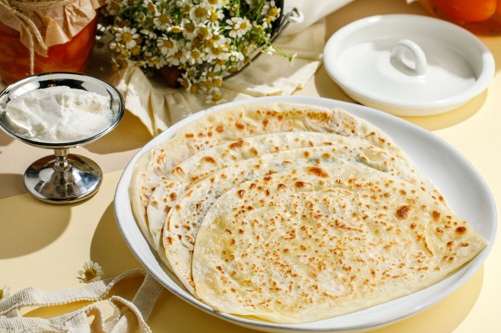 Кутабы с бараниной