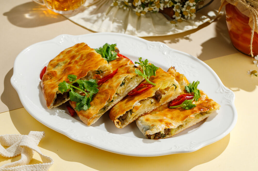 Домашний пирог с бараниной