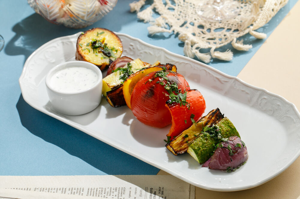 Vegetable kebab