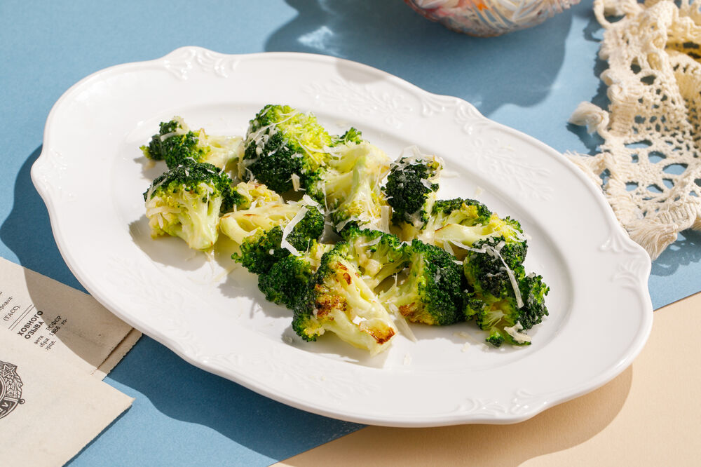 Broccoli with parmesan