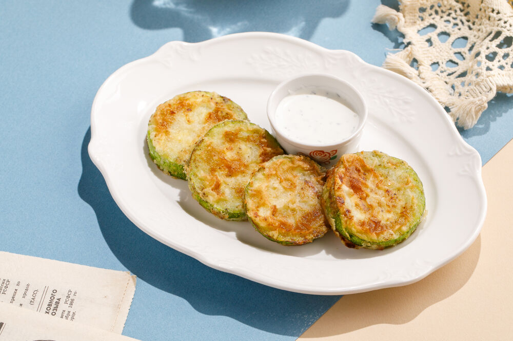 Кабачки с чесноком