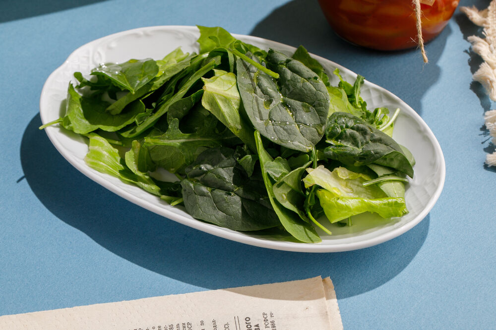 Зелёный микс-салат