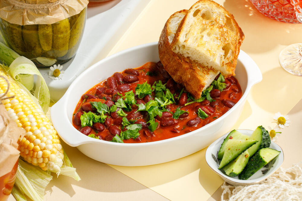 Lobio in Kakhetian style