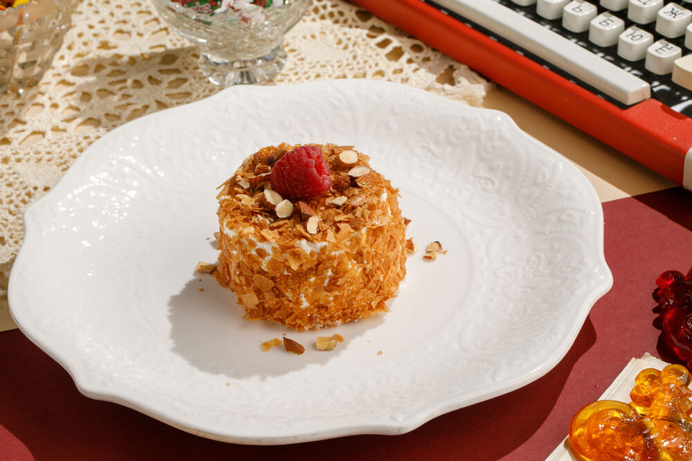 Воздушный десерт без сахара 