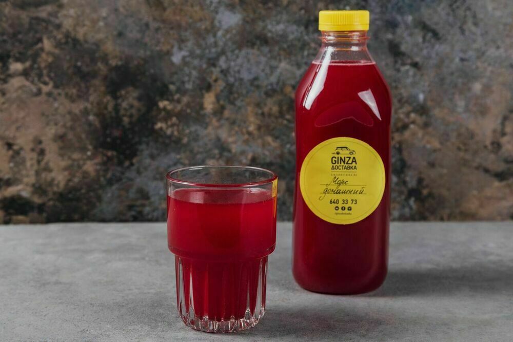 Cranberry juice as a gift when ordering from 2500 rub