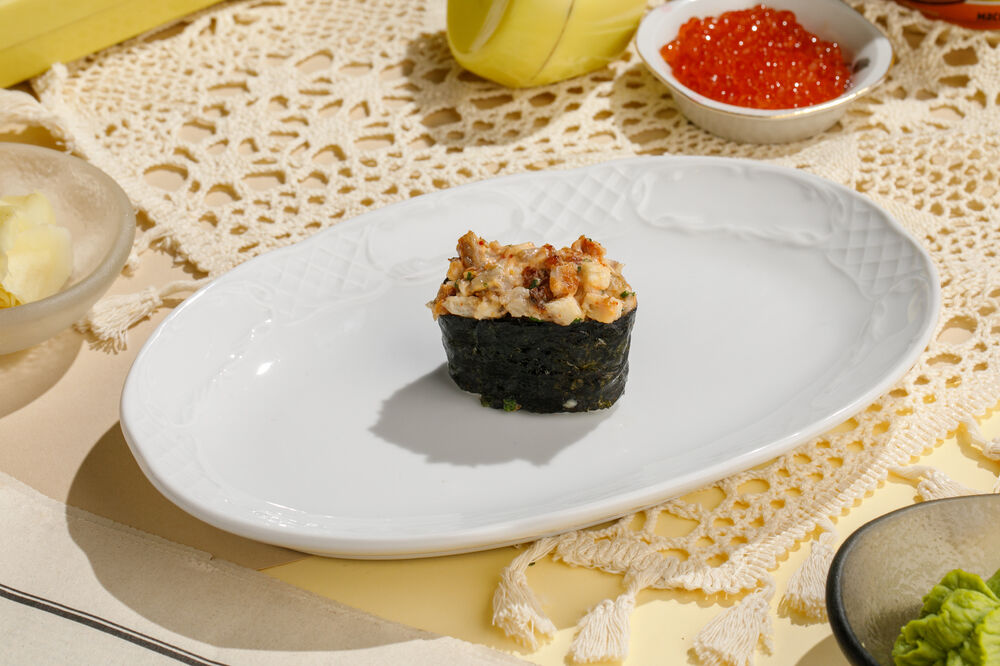 Spicy sushi Eel