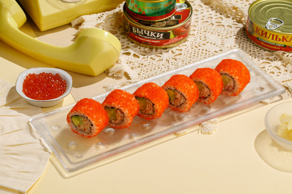 California with salmon