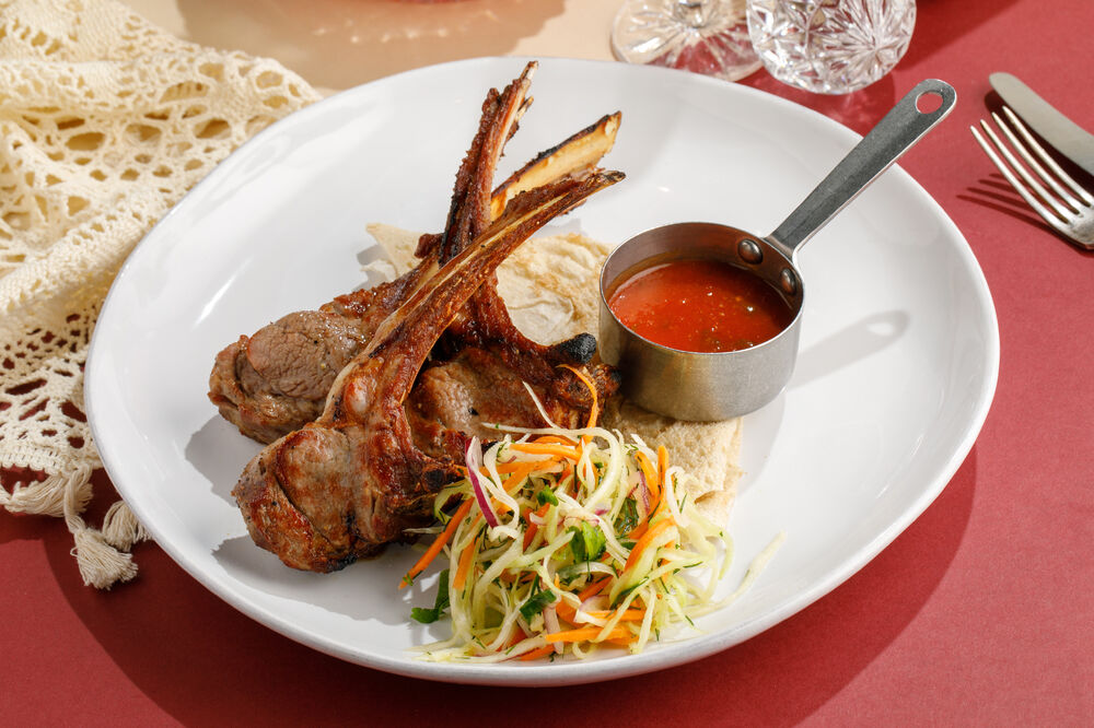 Шашлык из каре ягненка