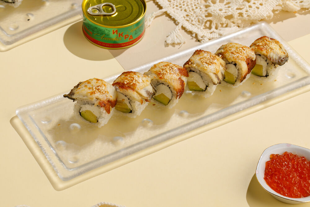 Baked Philadelphia with Eel