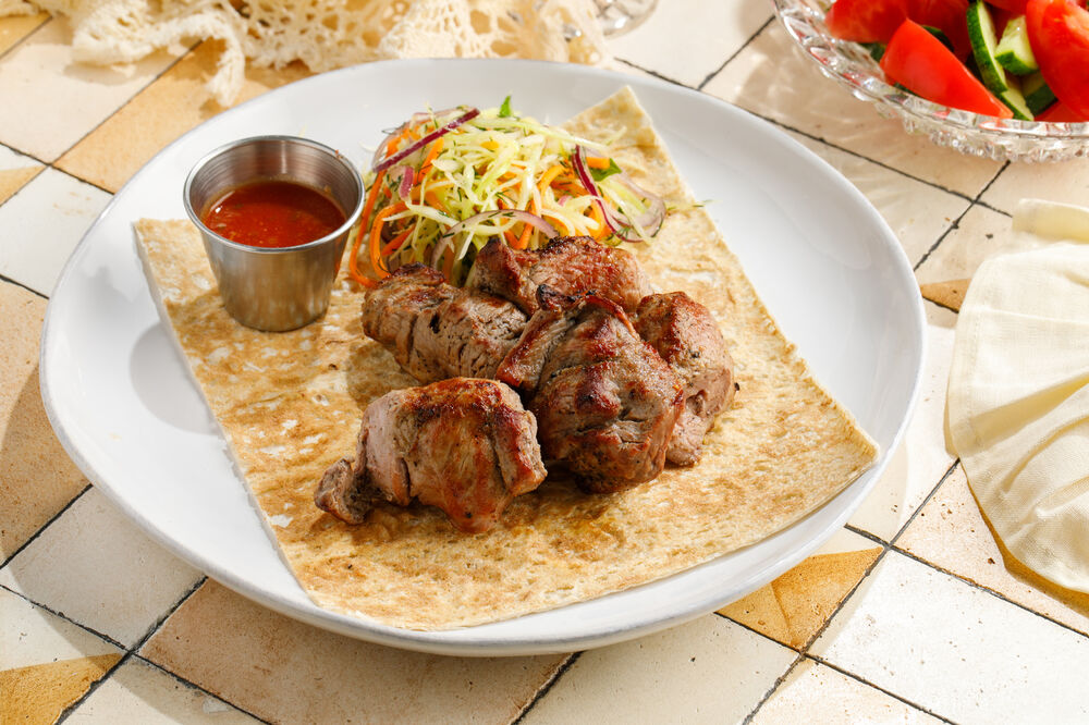 Шашлык из мякоти ягненка