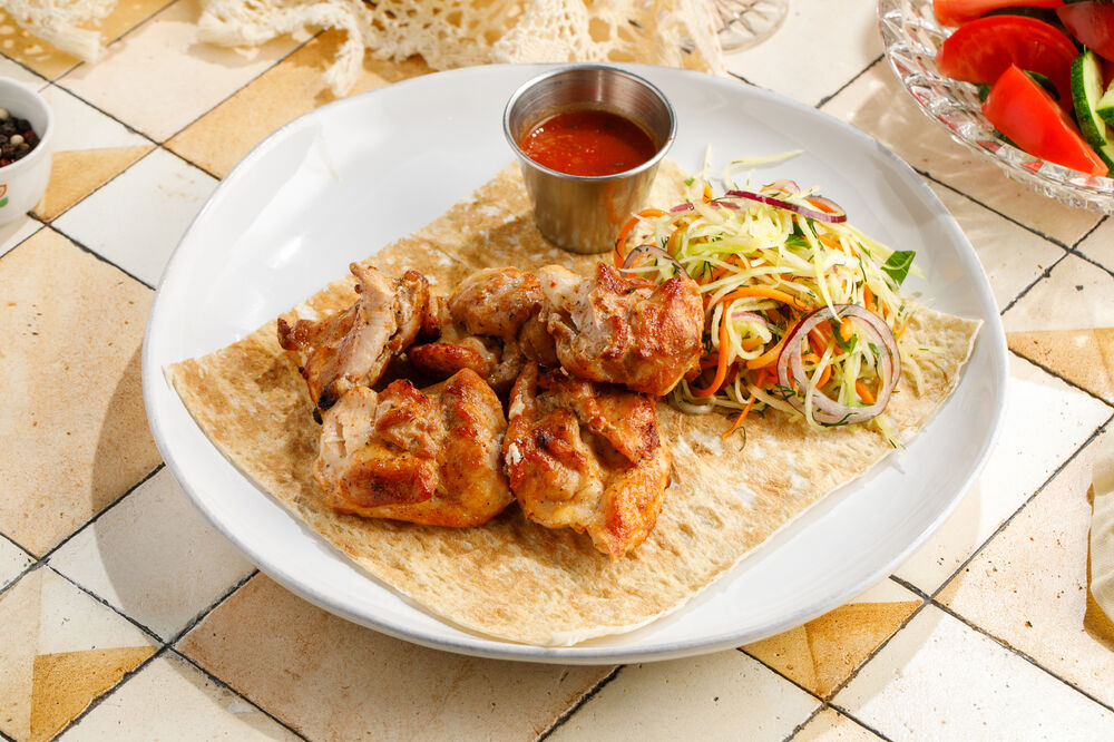 Шашлык из куриного бедра