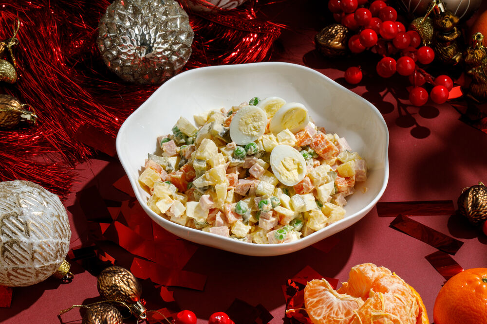 Оливье с колбасой 0,5 кг