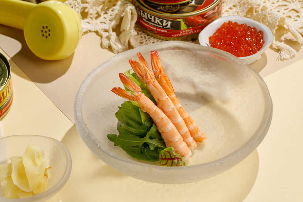 Сашими креветка 