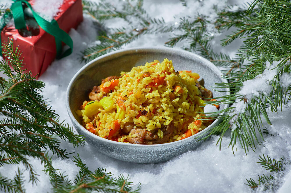 Плов с бараниной 1 кг