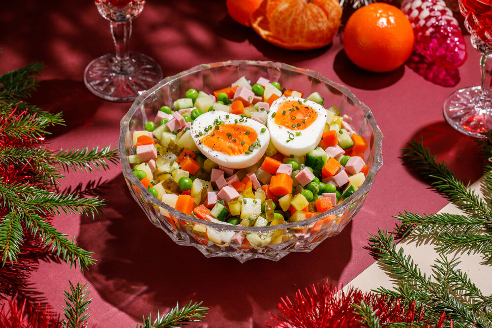 Olivier with sausage  500 g