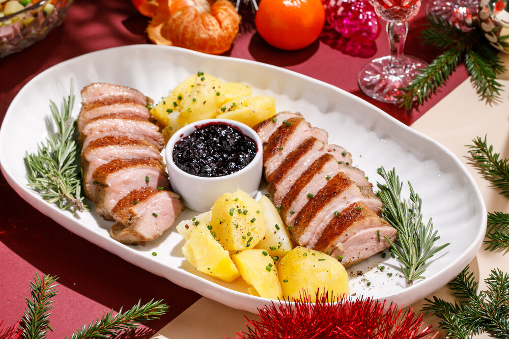 Duck fillet with boiled potatoes 1 kg