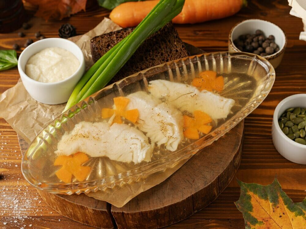 Судак студеный с хреном 0,5 кг