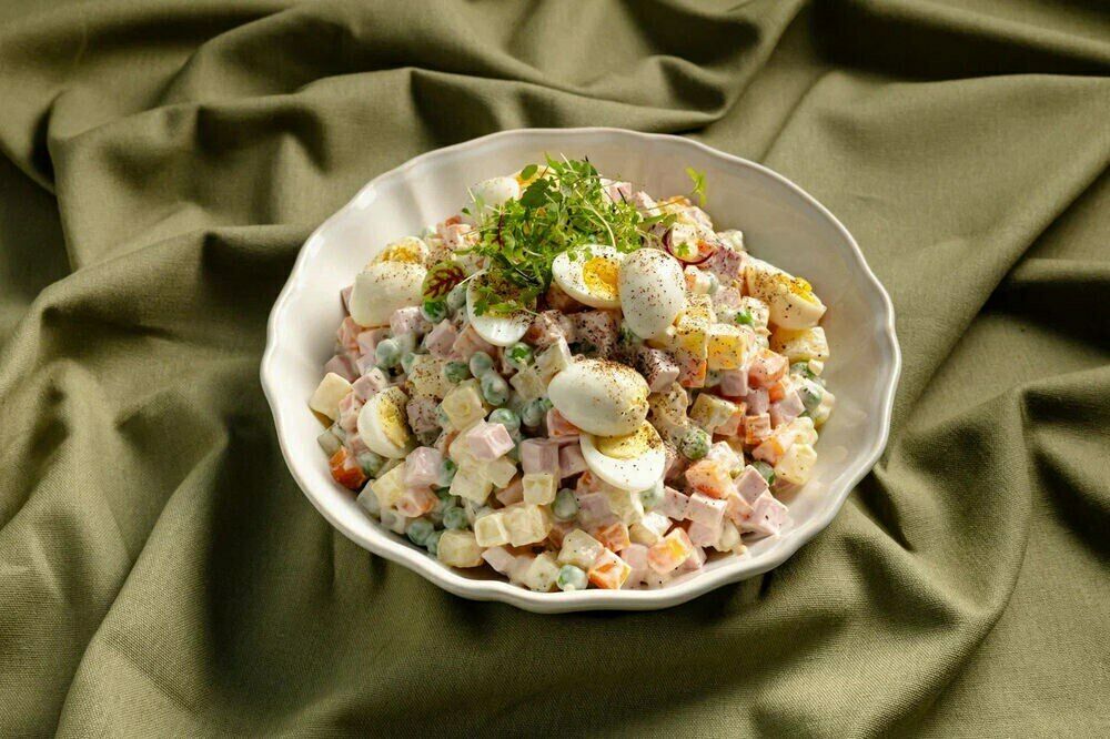 Оливье с колбасой 0,5 кг