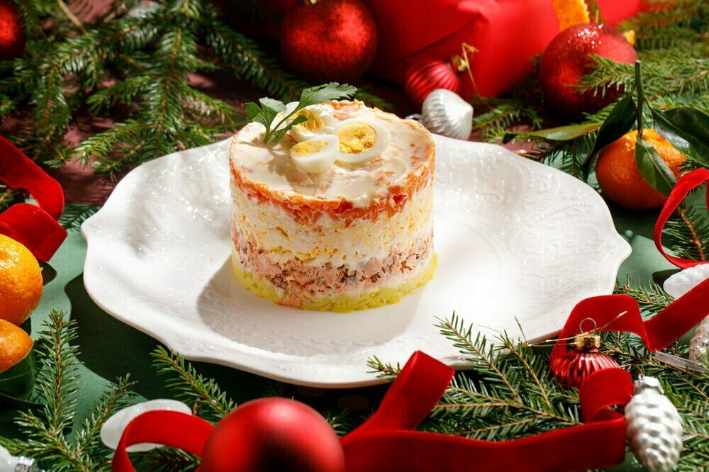 Салат "Мимоза" 0,5 кг