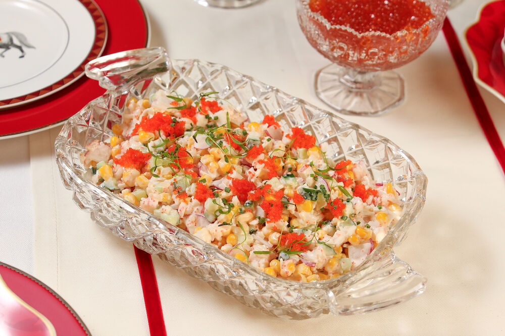 Salad with crab sticks 1 kg