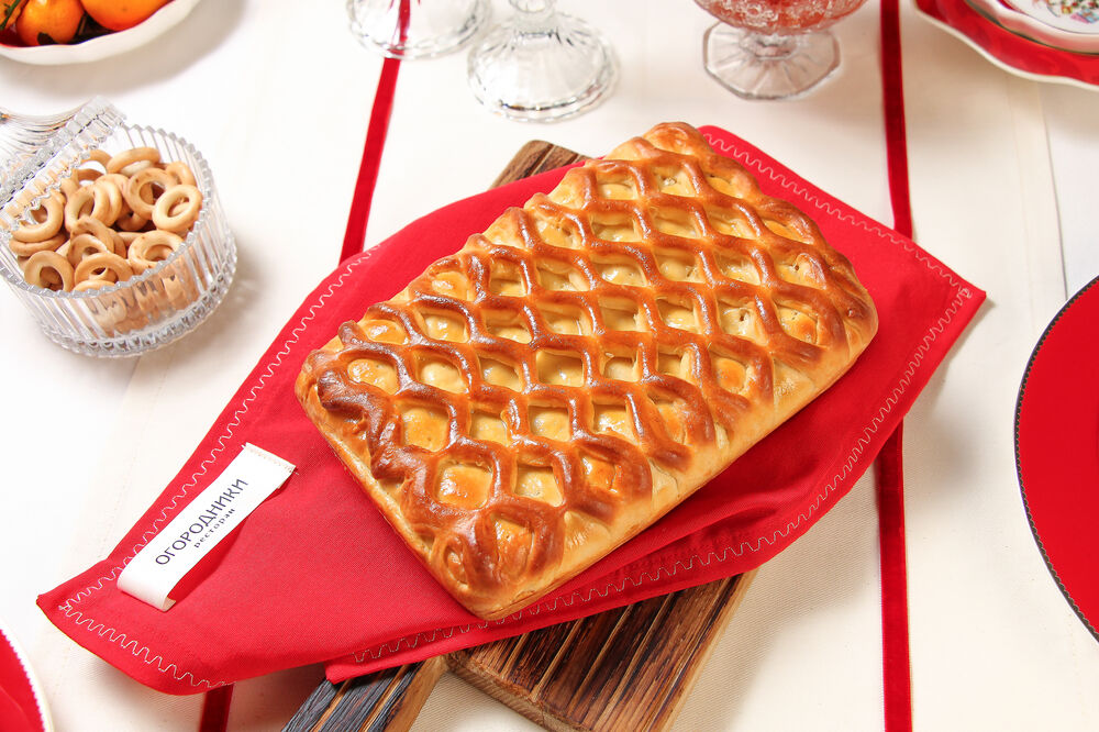 Trout and walleye pie with spinach 1 kg