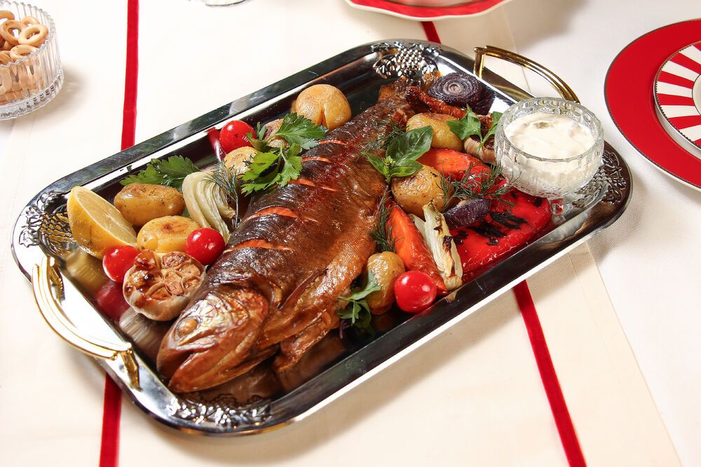 Karelian smoked trout