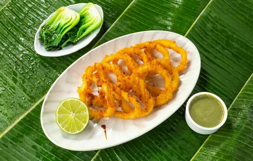 Кольца кальмара в панко 