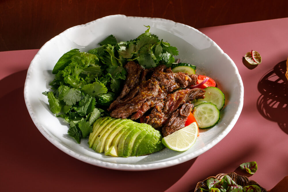  Steak salad
