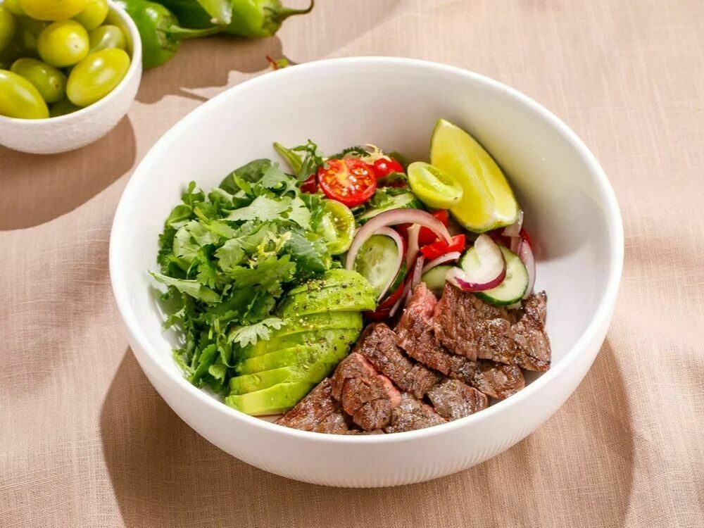  Steak salad